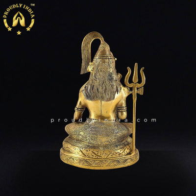 Pure Brass Shiv Ji Statue