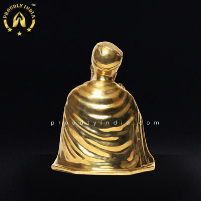 Pure Brass Handcrafted Guru Nanak Statue