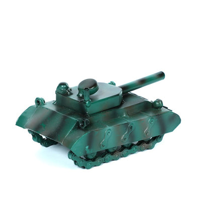 Green Military Open Tanker Panzer