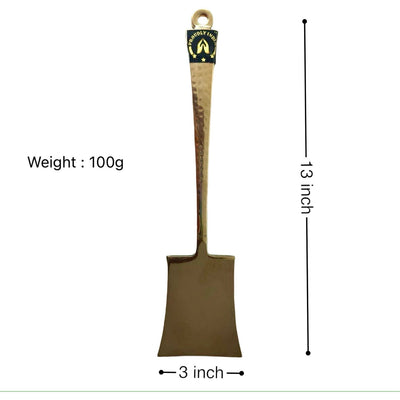 Brass Dosa Tawa with Brass Ladle