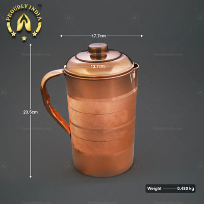Pure Copper Water Jug
