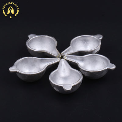 Traditional Aluminum Feeder Spoon, Paladai, Bondla for New Born Babies, Sangu