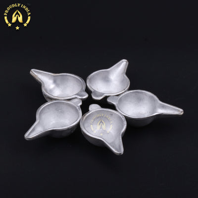 Traditional Aluminum Feeder Spoon, Paladai, Bondla for New Born Babies, Sangu