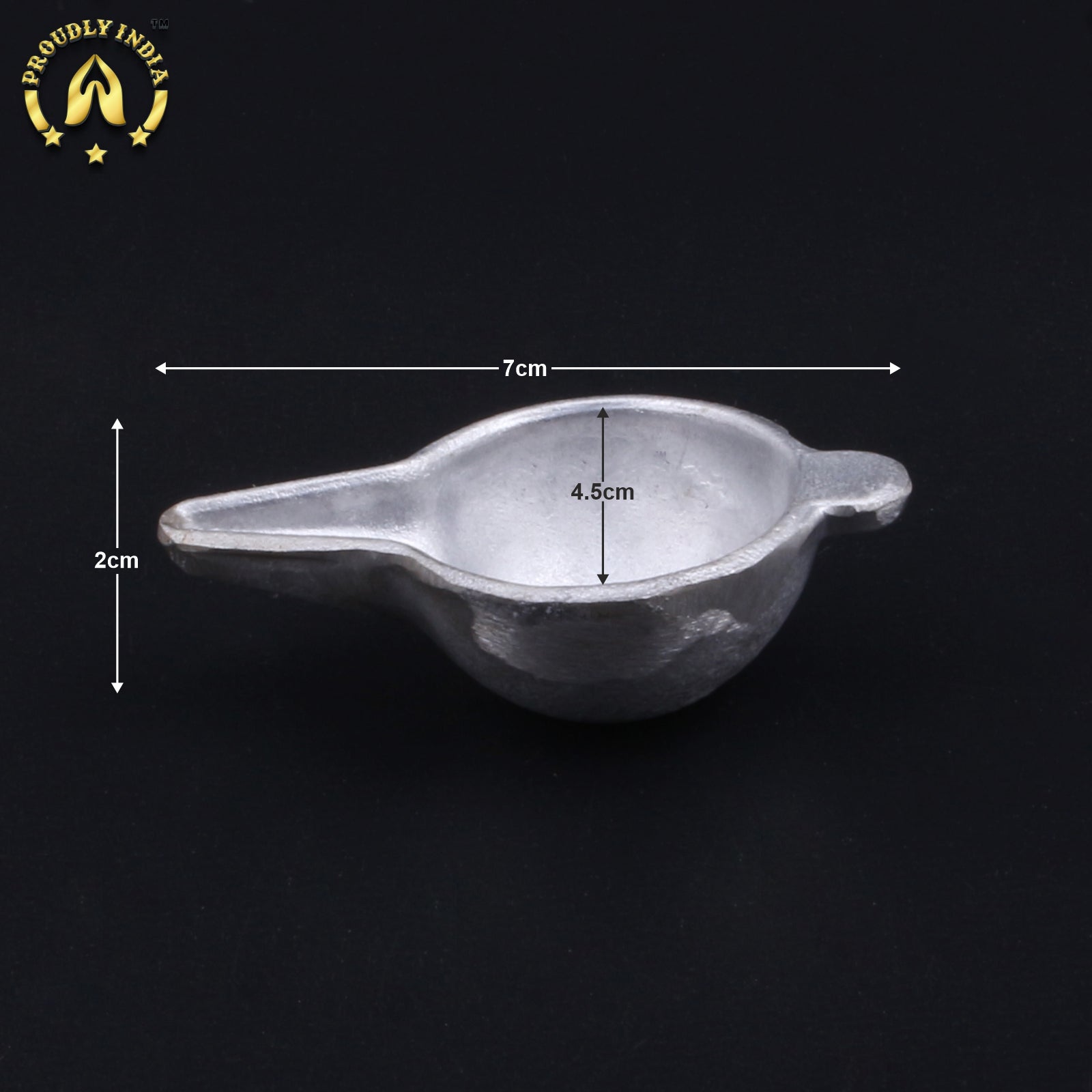 Traditional Aluminum Feeder Spoon, Paladai, Bondla for New Born Babies, Sangu