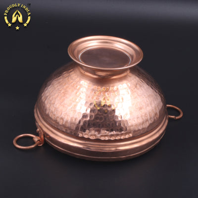 Traditional Copper Round Gangalam