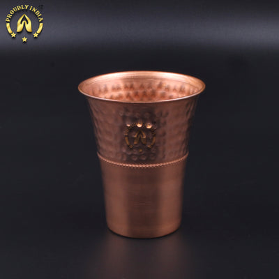 Set of 2 Copper Tumbler 300ml