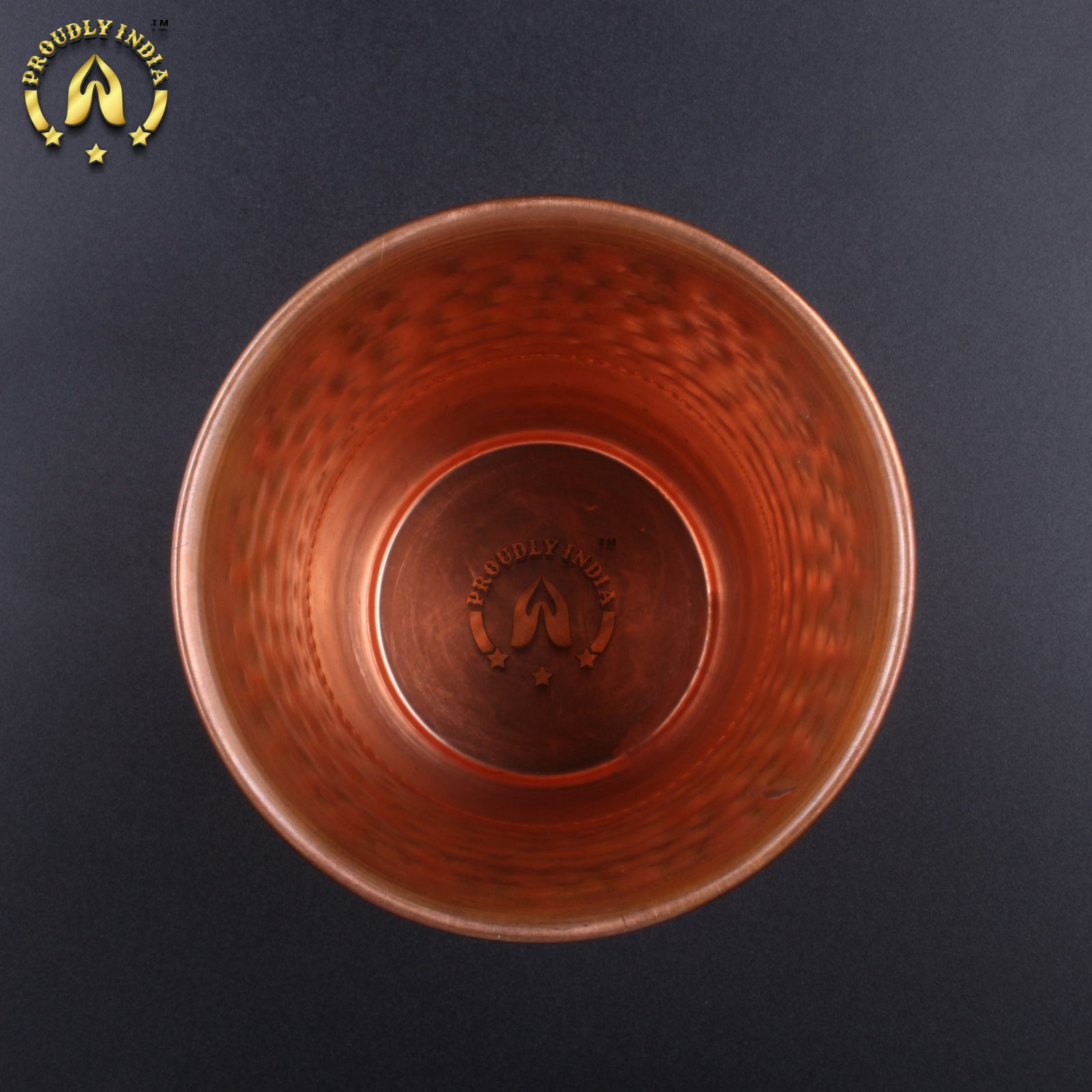 Set of 2 Copper Tumbler 300ml
