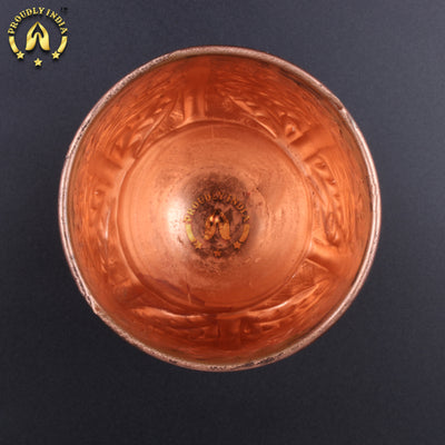 Set Of 2 Copper Arabian Glasses