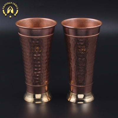 Set of 2 Copper Multipurpose Tumblers