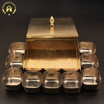 9 Pits Square Masala Box