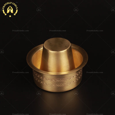 Etched Brass Dabara Matte Finish