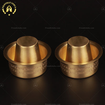 Etched Brass Dabara Matte Finish