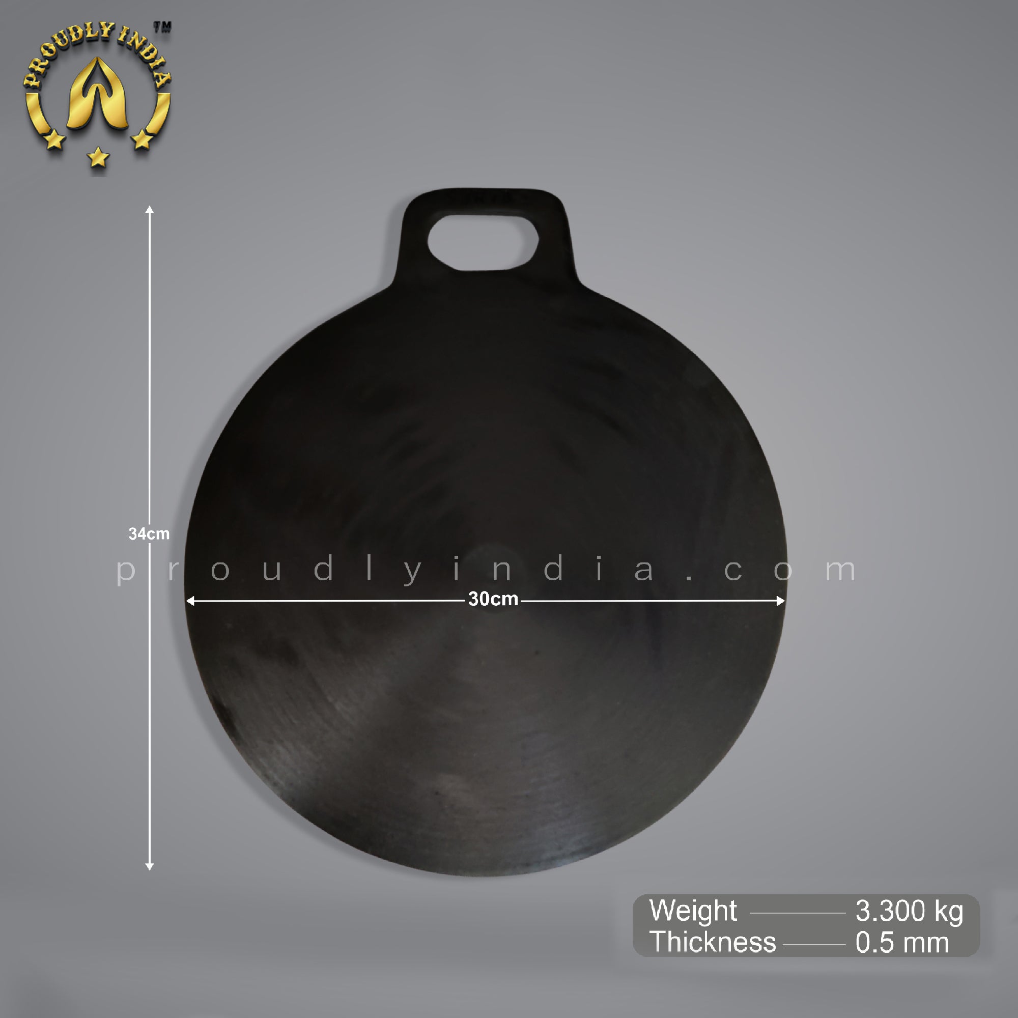 Premium Flat Cast Iron Dosa Plate