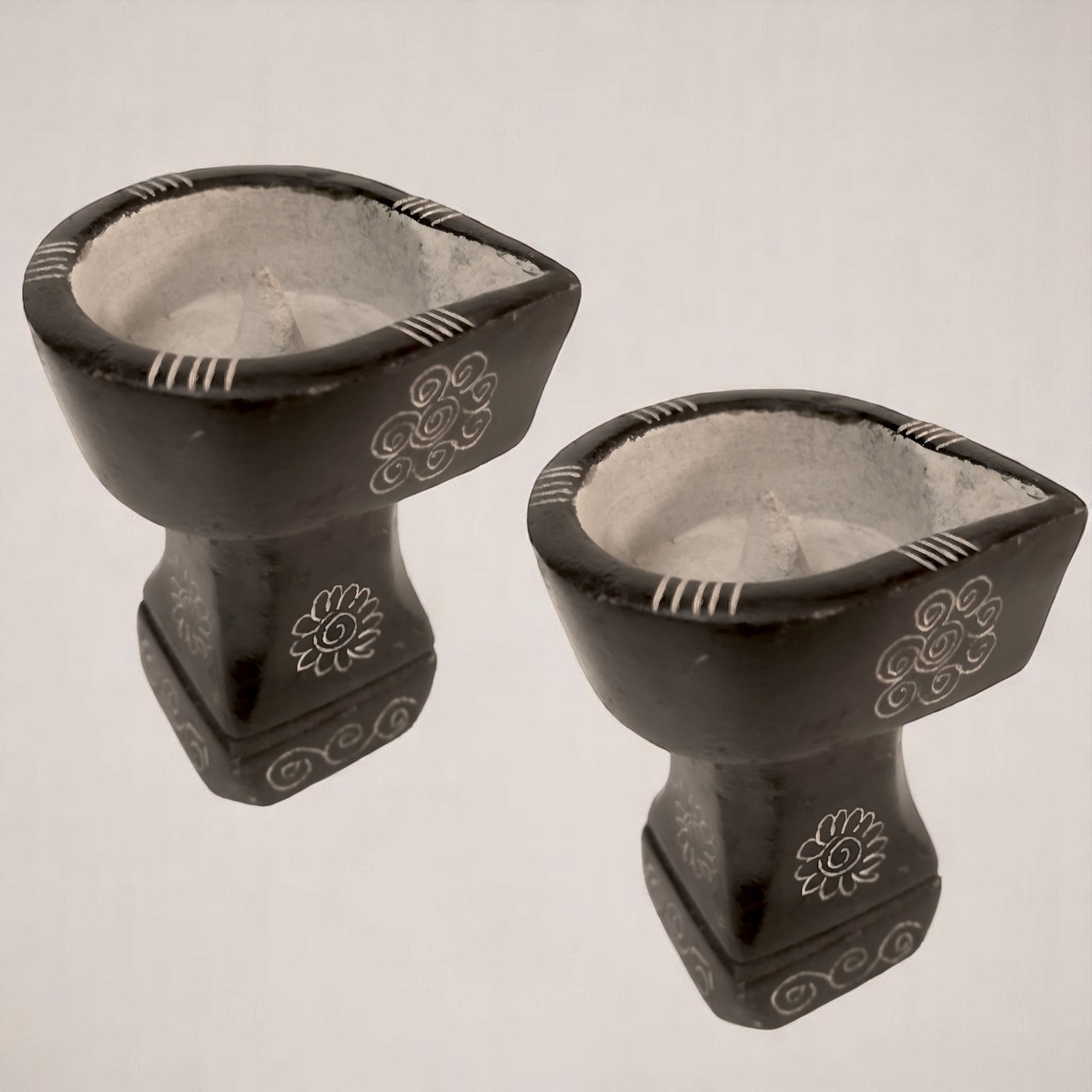 Soapstone Outdoor Oil Lamp