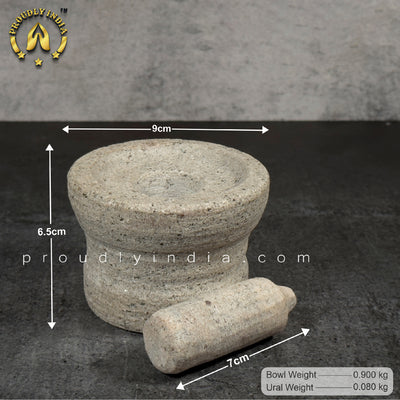 Natural Stone Baby Khalbatta | Baby Mortar and Pestle