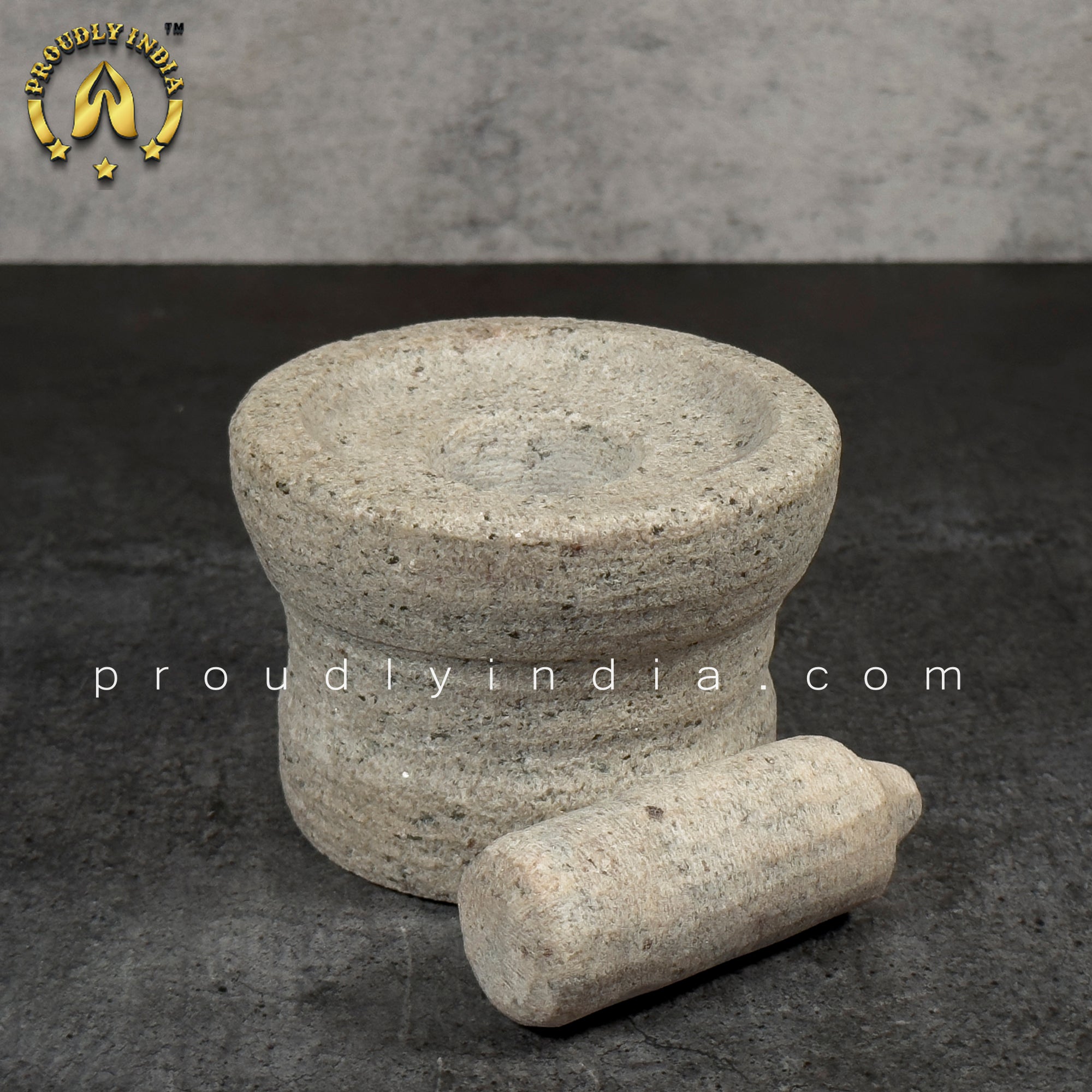 Natural Stone Baby Khalbatta | Baby Mortar and Pestle