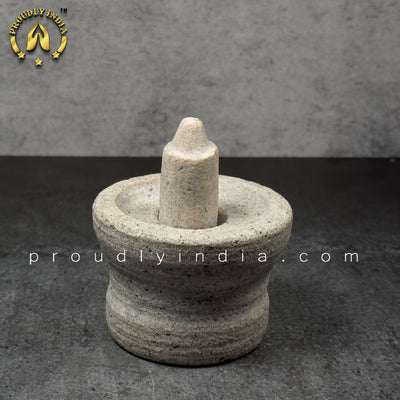 Natural Stone Baby Khalbatta | Baby Mortar and Pestle