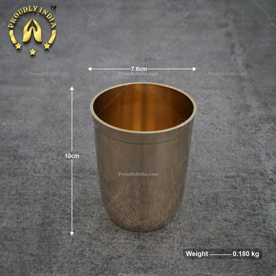 10 Inch Bronze 5 Piece Dinner Thali Set