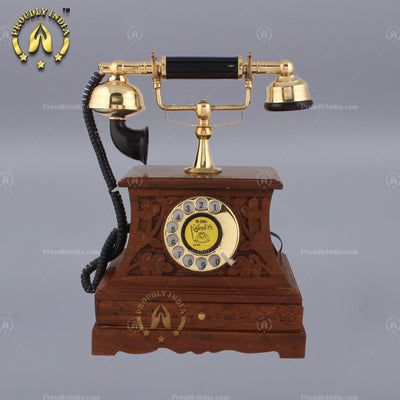 Retro Telephone with Drawer