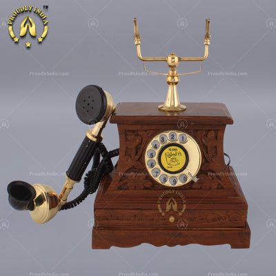 Retro Telephone with Drawer