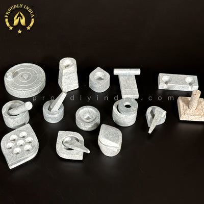 SoapStone Miniature Play Set For Kids | Kitchen Soppu Set