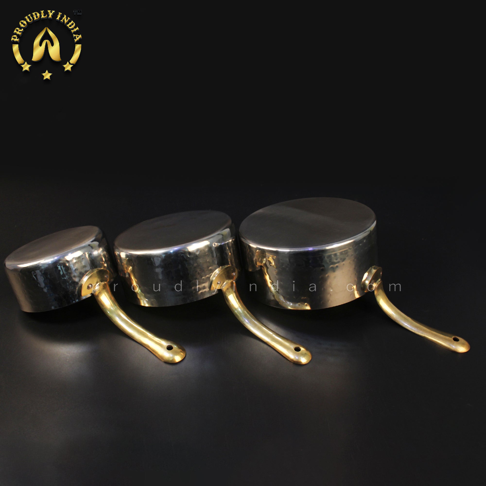 Set Of 3 Steel Pan