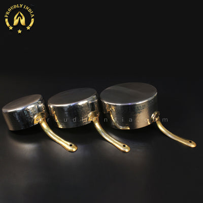 Set Of 3 Steel Pan