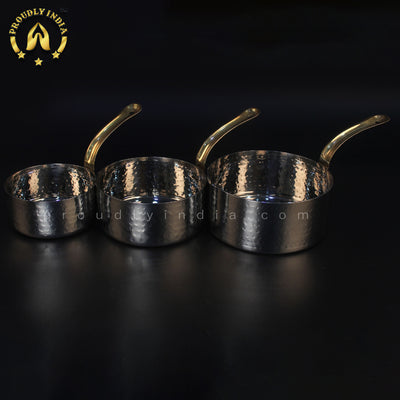 Set Of 3 Steel Pan