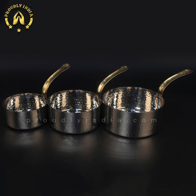 Set Of 3 Steel Pan