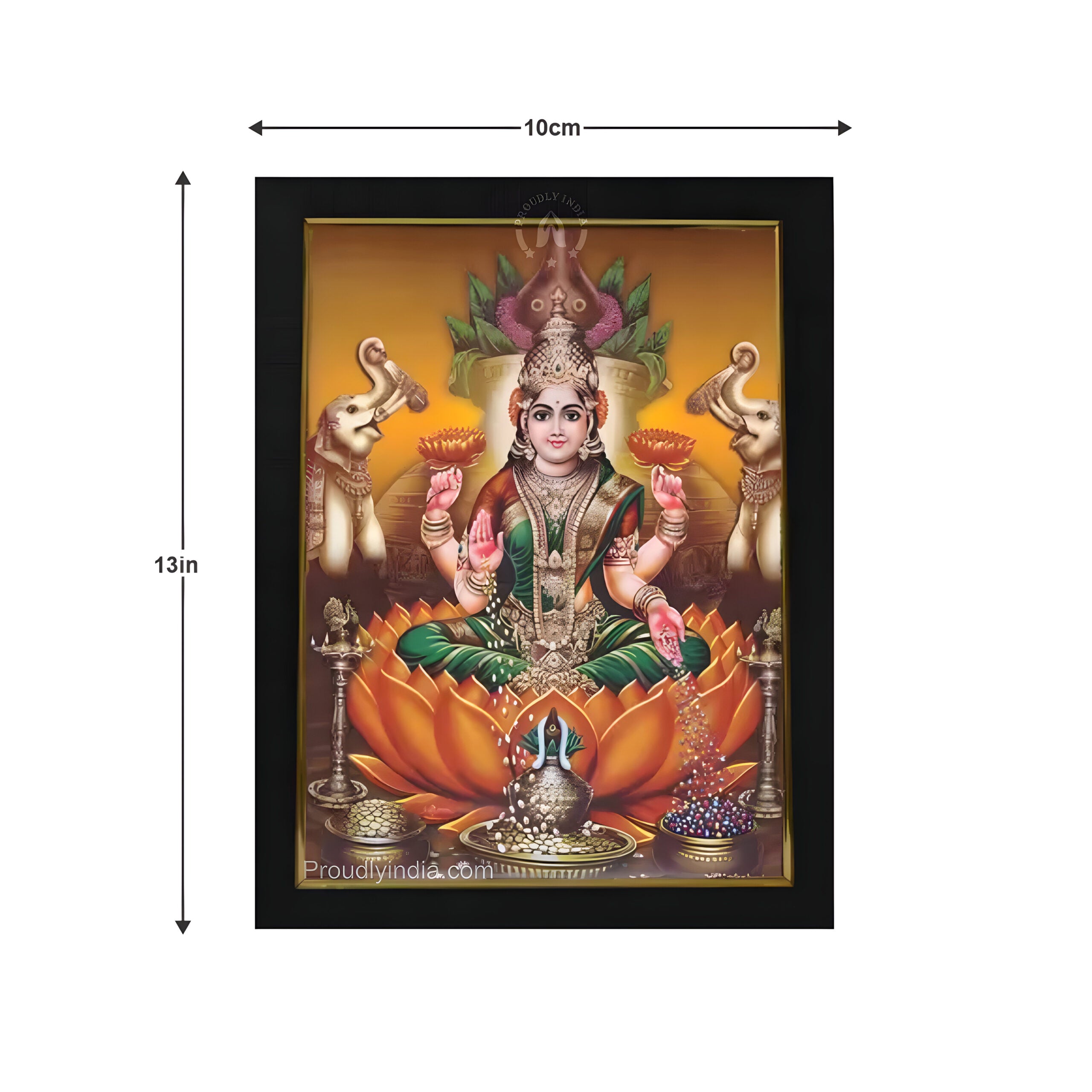 Goddess Vara Mahalakshmi Religious Frame