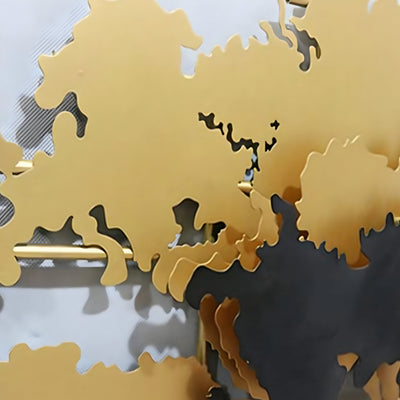 Continental Luxe Grid Wall Art Mural