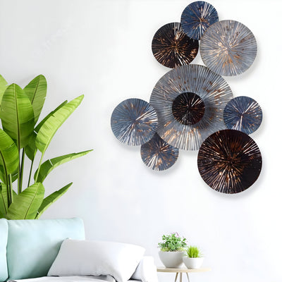 Eclipse Radiance Cluster Wall Art Mural