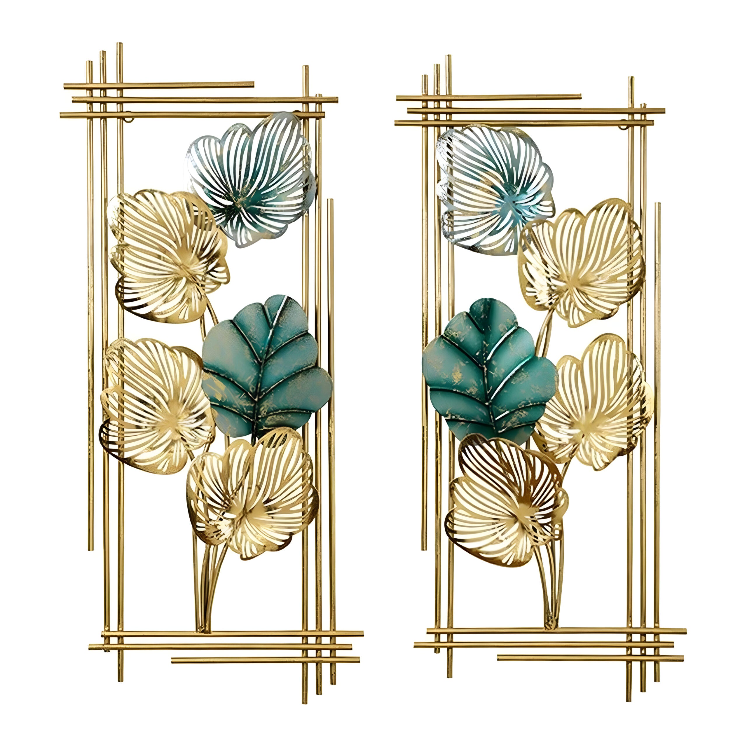 Verdant Luxe Panels Wall Art