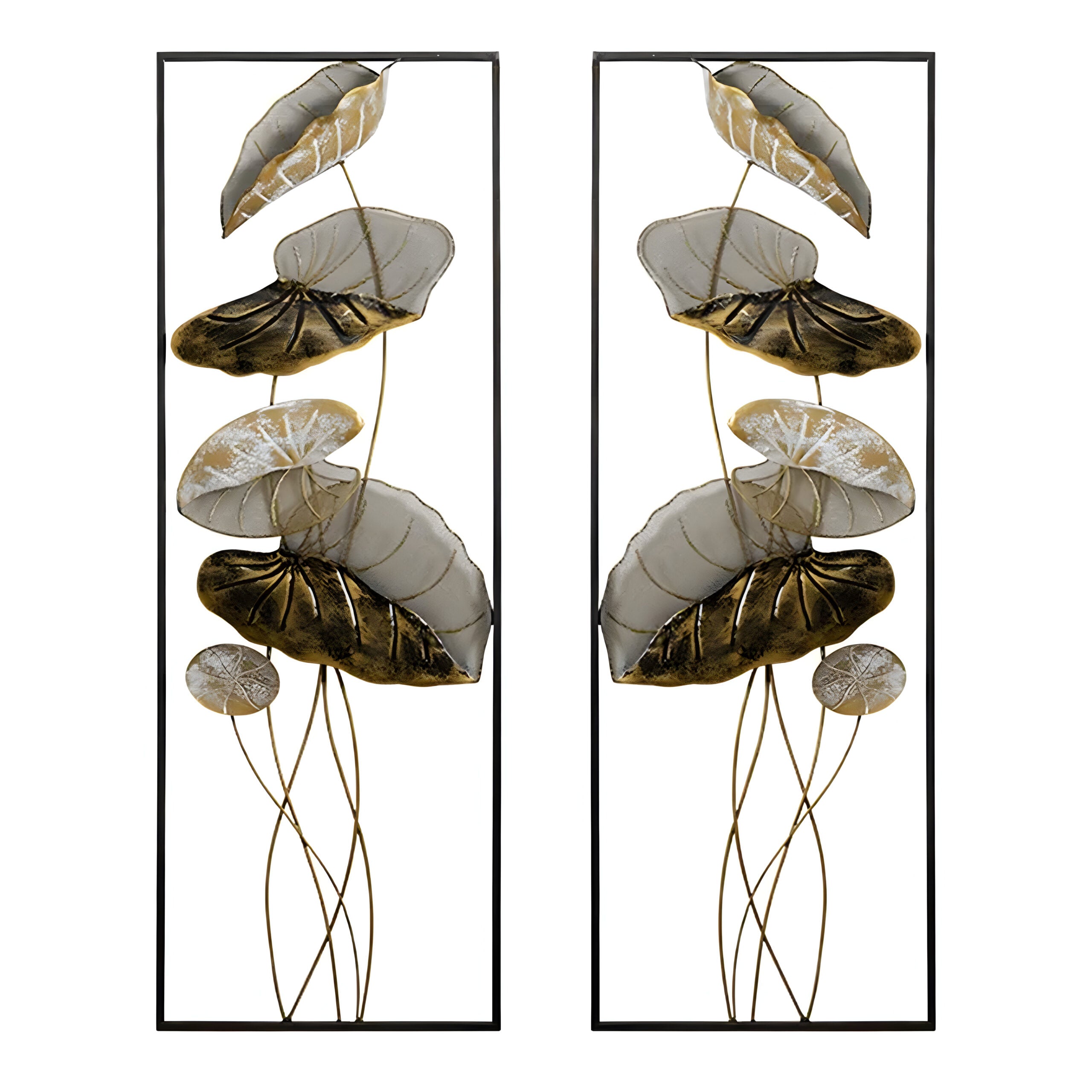 Lunar Lotus Symphony Wall Art Mural