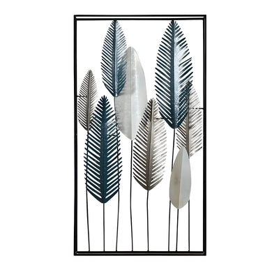 Set of 2 Urban Palm Elegance Wall Mural