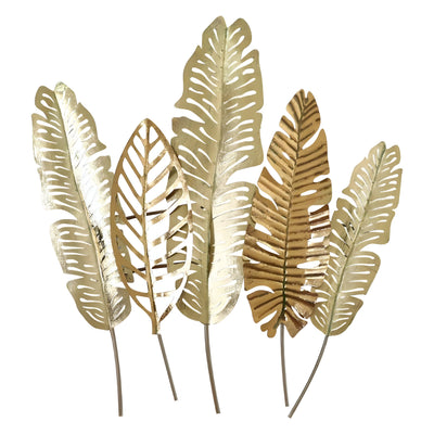 Golden Frond Harmony Wall Mural