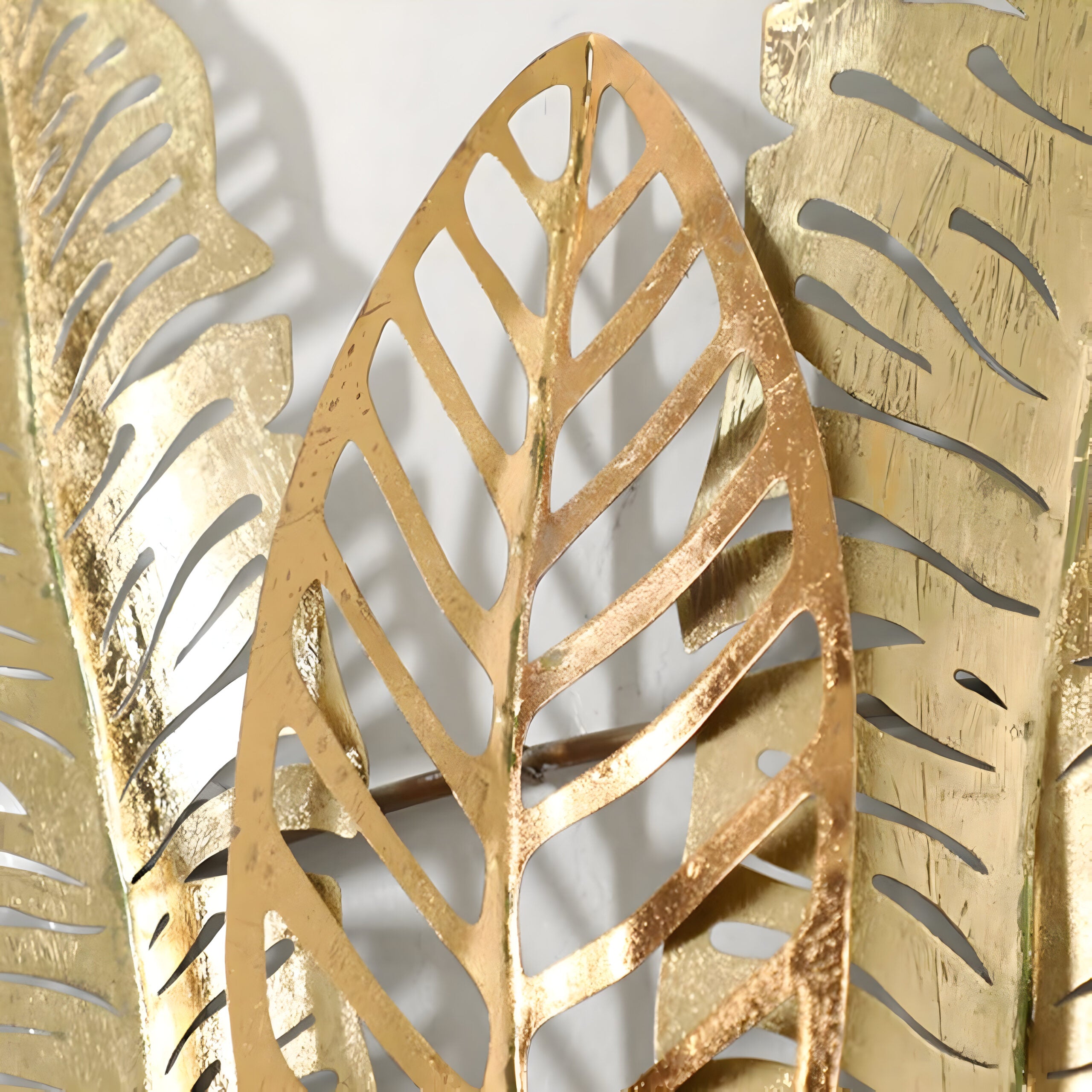 Golden Frond Harmony Wall Mural