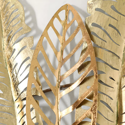 Golden Frond Harmony Wall Mural