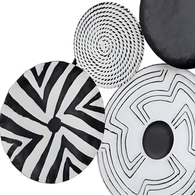 Monochrome Rhythm Wall Art Mural