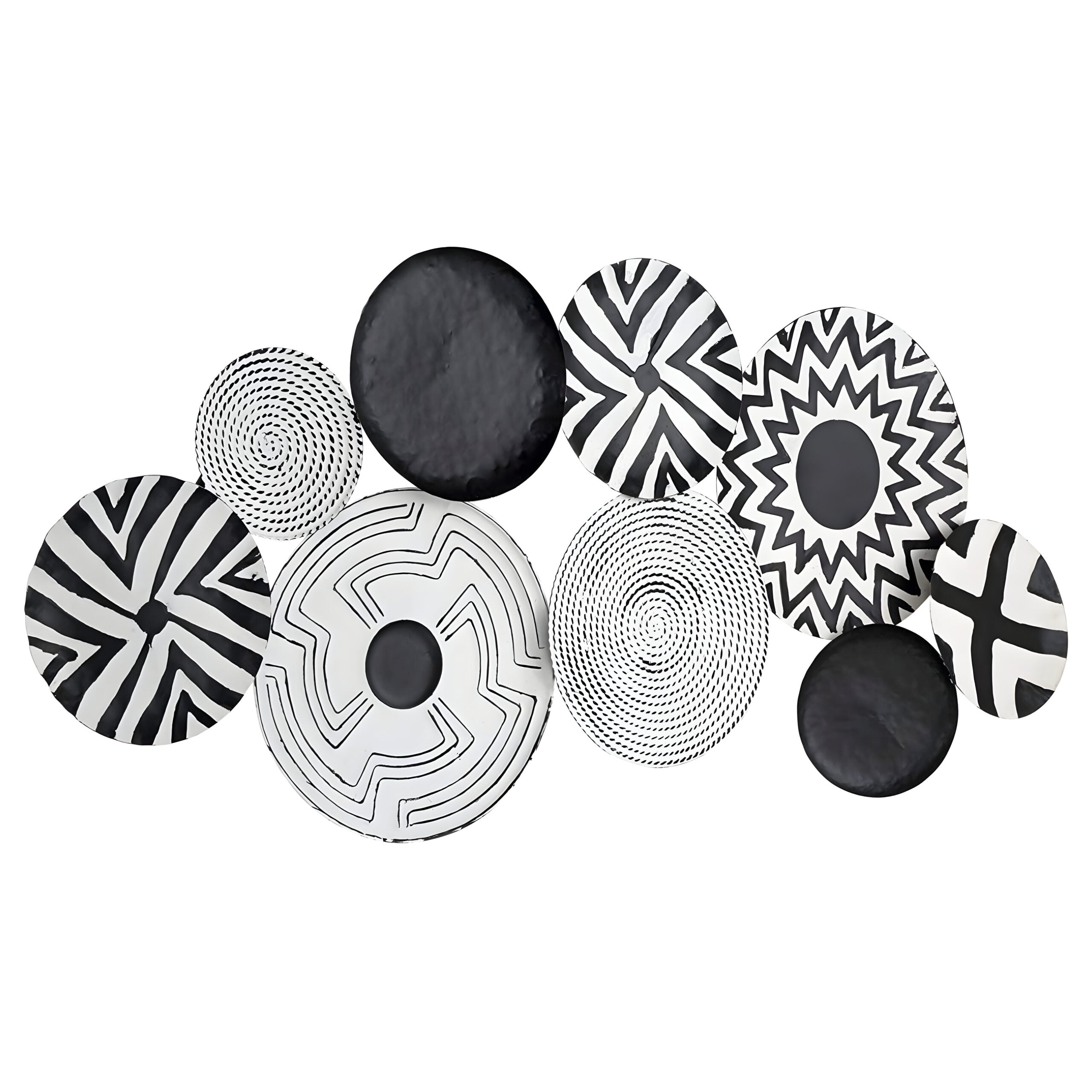 Monochrome Rhythm Wall Art Mural