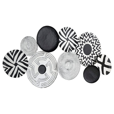 Monochrome Rhythm Wall Art Mural