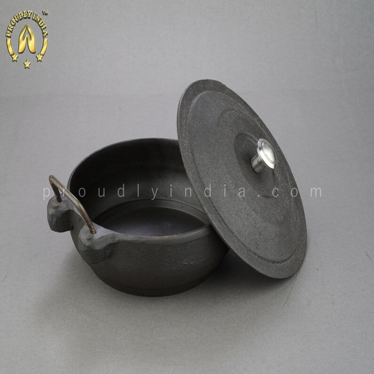 Mini Cast Iron Casserole Kadai with Lid – Serve & Cook