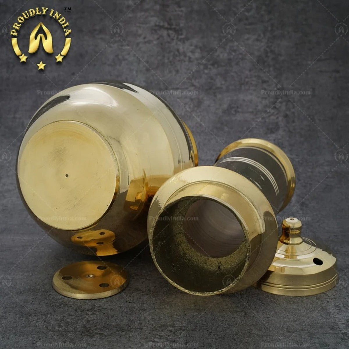 Traditional Bronze Puttu Kudam