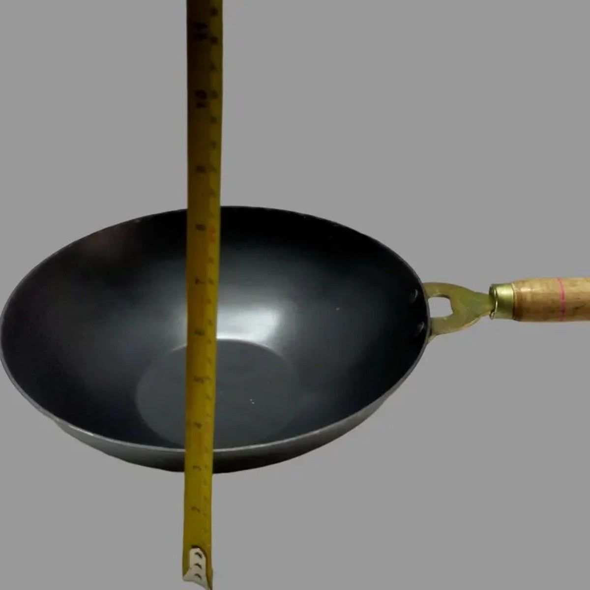 Chinese Kadai With Wooden Handle
