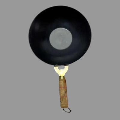 Chinese Kadai With Wooden Handle