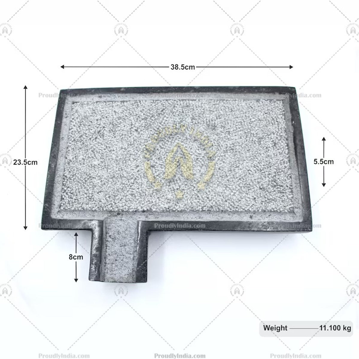 Granite Grinding Stone | 15X9 Inch