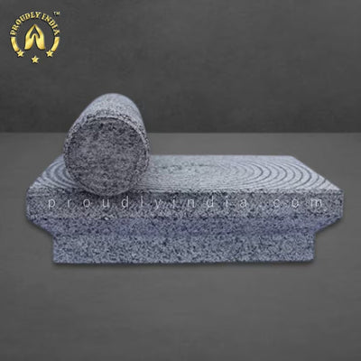 Hand Carved Grinding Stone | Ammi Kallu | Silbatta