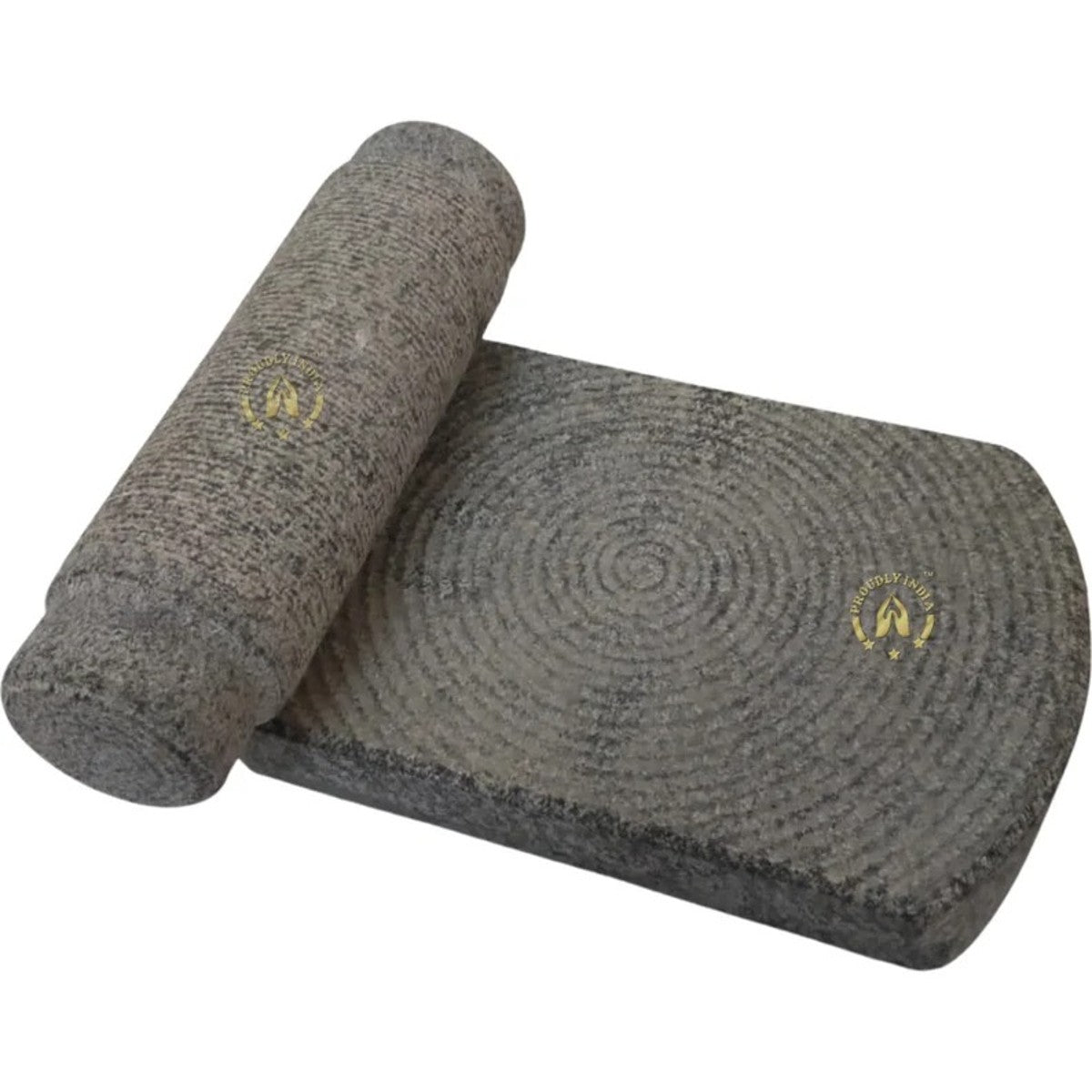 Traditional Stone Hand Carved Grinding Stone