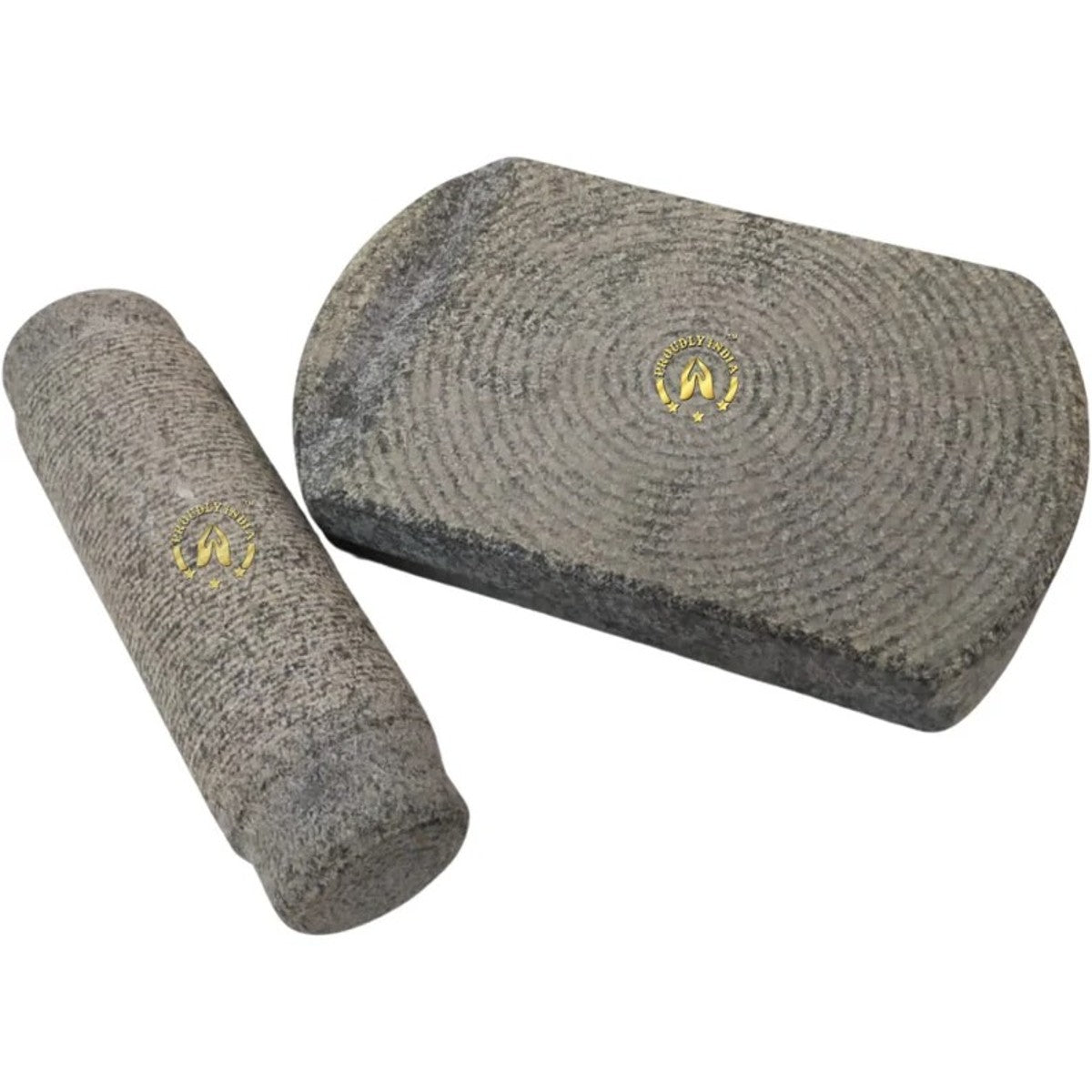 Traditional Stone Hand Carved Grinding Stone