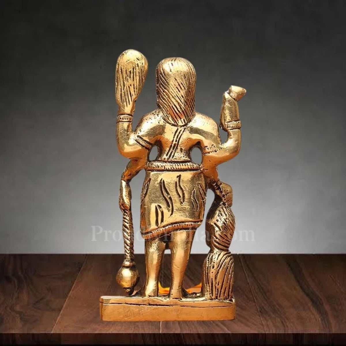 5 Inch Brass Krodha & Kala Bhairav